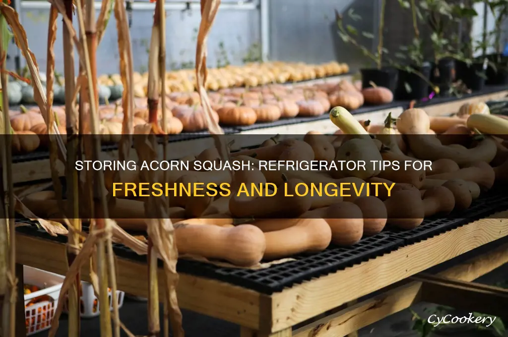 can you store acorn squasg in refrigerator
