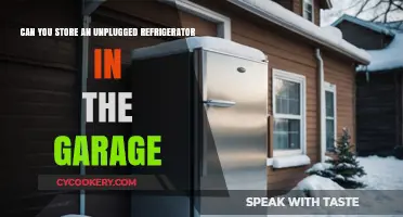 Storing an Unplugged Fridge in the Garage: Tips and Precautions