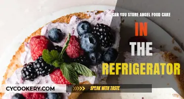 Refrigerating Angel Food Cake: Best Practices for Freshness and Storage