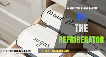 Should You Refrigerate Baking Powder? Storage Tips for Freshness
