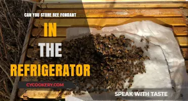 Storing Bee Fondant: Refrigerator Tips for Freshness and Longevity
