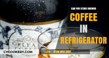 Refrigerating Brewed Coffee: Tips for Storing and Reheating Safely
