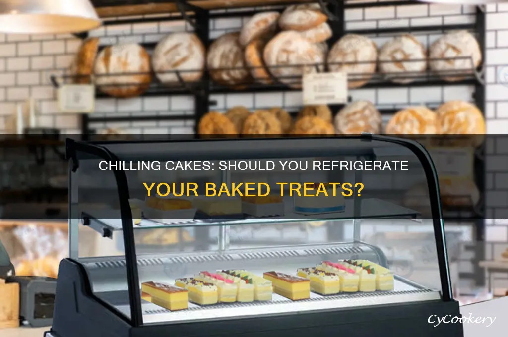 can you store cake in refrigerator