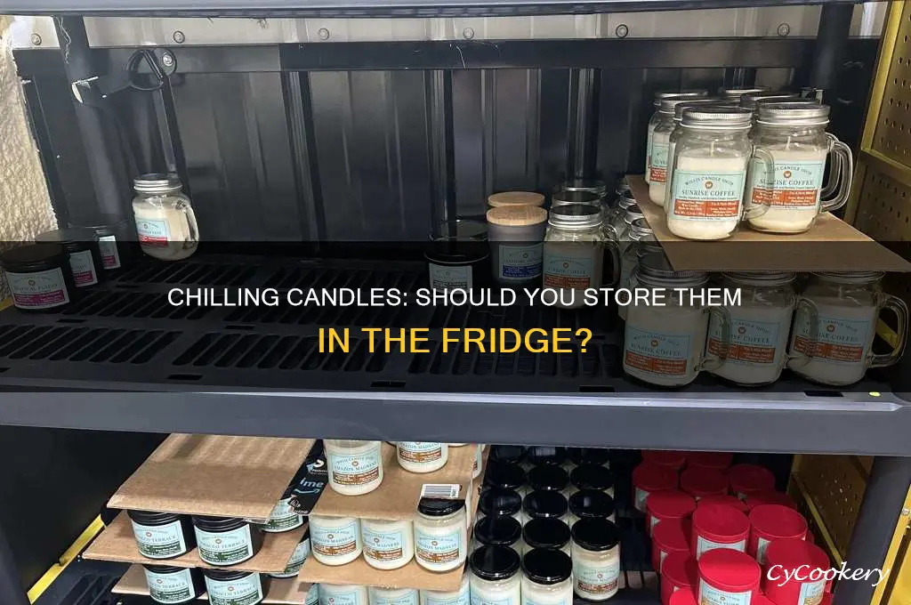 can you store candles in the refrigerator
