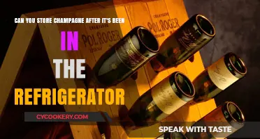 Refrigerated Champagne: Can It Be Stored Again? Expert Tips