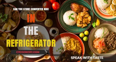 Storing Converted Rice: Refrigerator Tips for Freshness and Safety