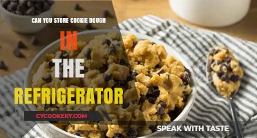 Refrigerating Cookie Dough: Tips for Safe and Fresh Storage