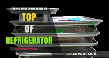 Storing Cookie Sheets on Top of the Fridge: Smart or Risky?