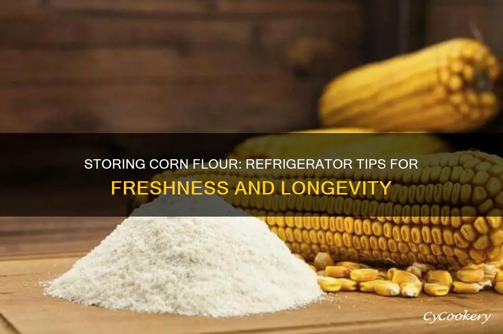 can you store corn flour in the refrigerator