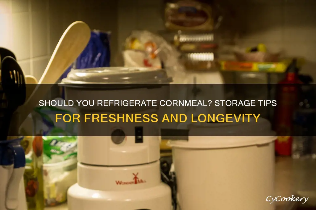 can you store cornmeal in the refrigerator
