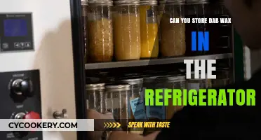 Storing Dab Wax in the Fridge: Best Practices and Tips