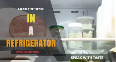 Storing Dry Ice in a Fridge: Safe Practices and Risks Explained