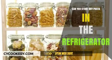 Should You Refrigerate Dry Pasta? Storage Tips for Freshness