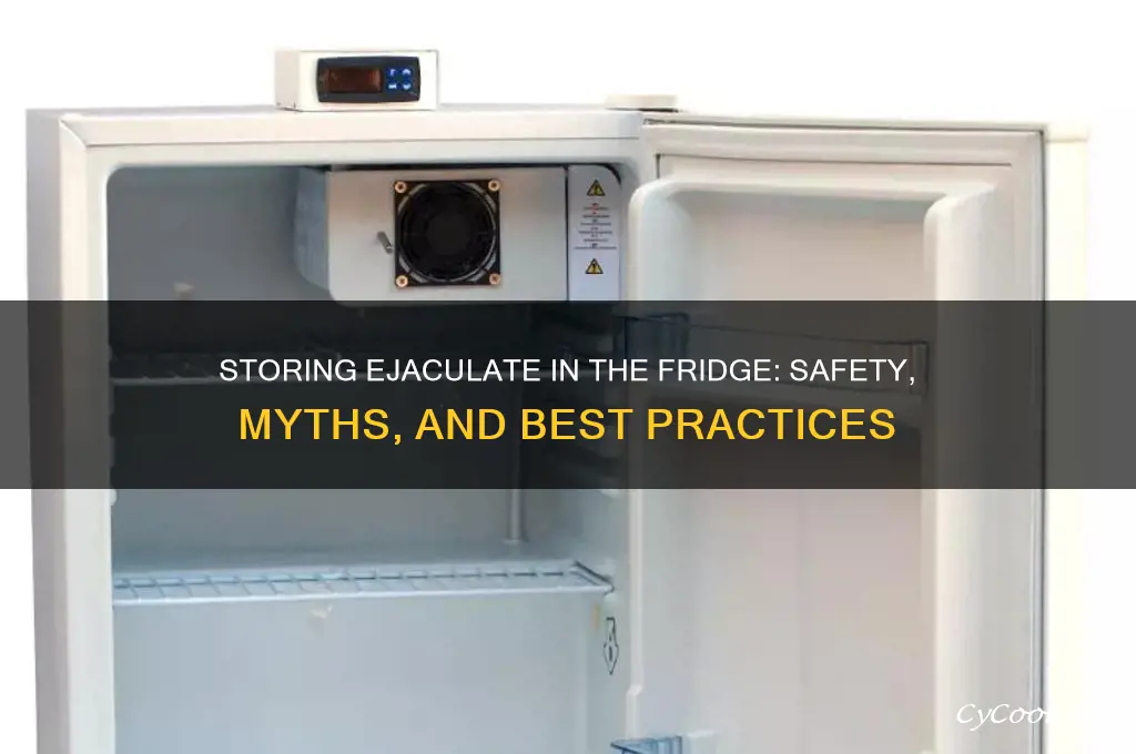 can you store ejaculate in the refrigerator