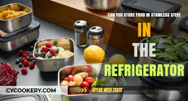 Refrigerating Food in Stainless Steel: Safe Storage Tips and Benefits