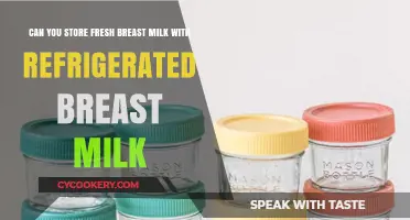 Storing Fresh and Refrigerated Breast Milk Together: Safe Practices