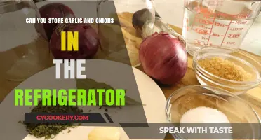 Refrigerating Garlic and Onions: Best Practices for Freshness and Storage