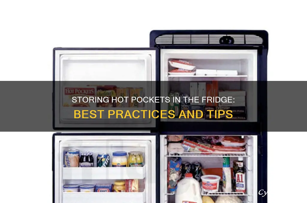 can you store hot pockets in the refrigerator