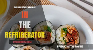 Storing Kim Bap: Refrigerator Tips for Freshness and Safety