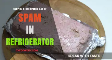 Storing Opened Spam: Refrigerator Tips for Freshness and Safety
