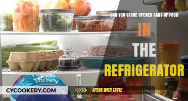Storing Opened Canned Foods: Refrigerator Safety Tips and Best Practices