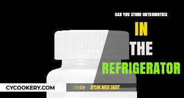 Storing Orthobiotics: Refrigerator Storage Tips for Optimal Effectiveness