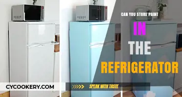 Storing Paint in the Fridge: Is It a Good Idea?