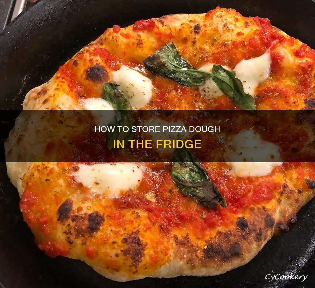can you store pan dough in the fridge