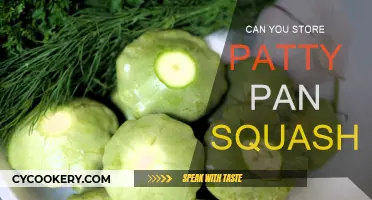 How to Store Patty Pan Squash for Longevity
