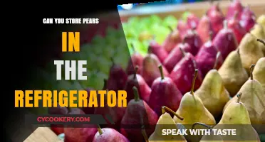 Refrigerating Pears: Best Practices for Freshness and Longevity
