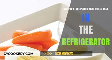 Storing Peeled Hard-Boiled Eggs: Refrigerator Tips for Freshness
