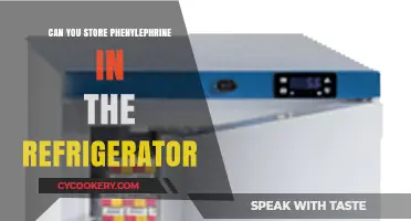Storing Phenylephrine: Is the Refrigerator a Safe Option?
