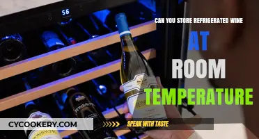 Refrigerated Wine at Room Temp: Risks and Best Practices