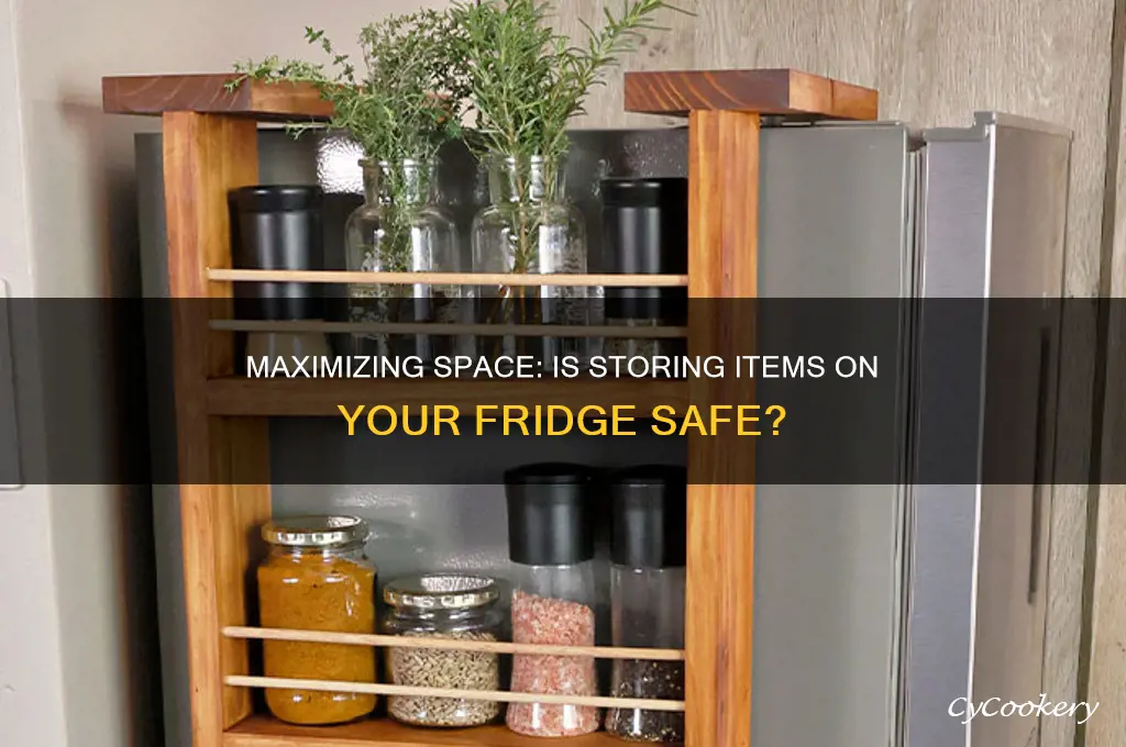 can you store things on top of a refrigerator