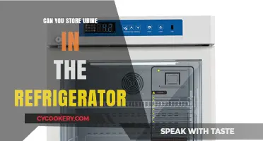 Is Storing Urine in the Fridge Safe or Unsanitary?