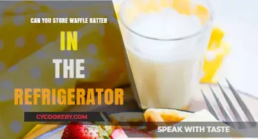 Refrigerating Waffle Batter: Tips for Fresh and Fluffy Waffles Later