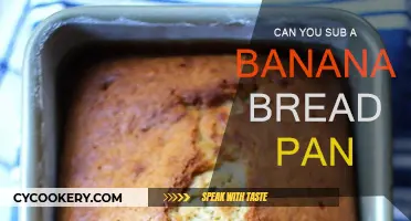 Smart Banana Bread Baking: Substituting Pans