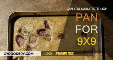Baking Hack: 13x9 Pan Swap for 9x9