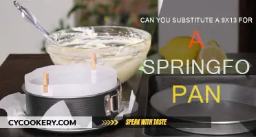 Springform Pan and 9x13: Interchangeable Baking Essentials?