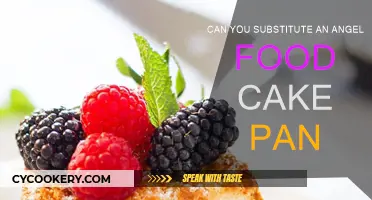 Smart Substitutes for Angel Food Cake Pans