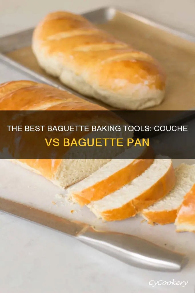 can you substitute couche for baguette pan