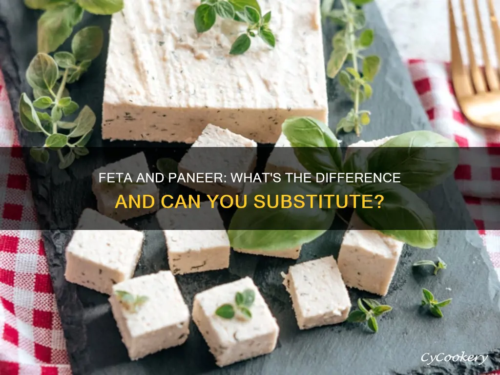 can you substitute feta for paneer