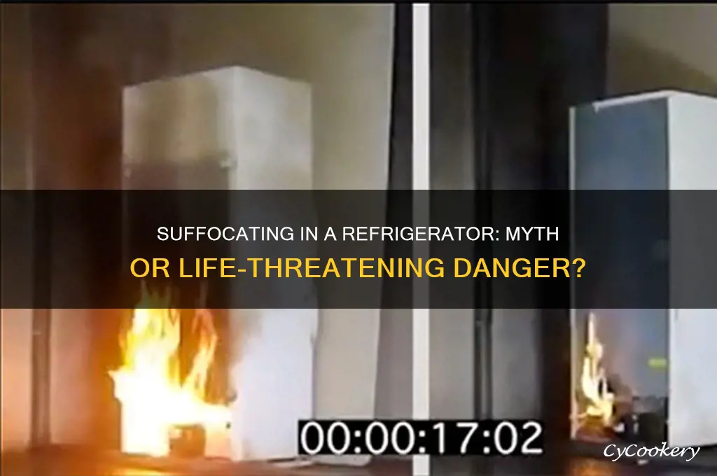 can you suffocate in a refrigerator