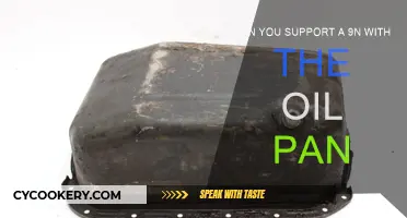 Supporting a 9N: Oil Pan Considerations