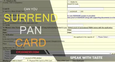 Surrendering PAN Card: Is it Possible?