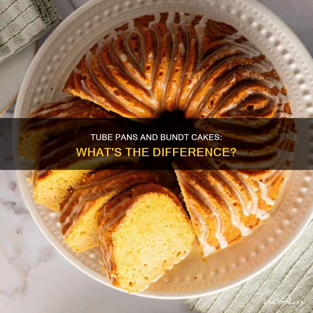 can you swap tube pan for bundt cake