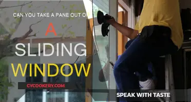 How to Remove Panes from Sliding Windows