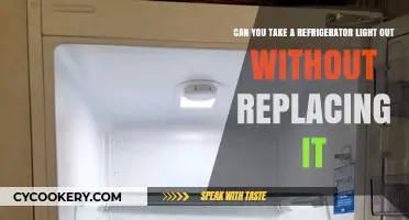 Removing Your Fridge Light: Can You Safely Leave It Empty?