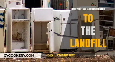 Can You Dispose of a Refrigerator at the Landfill? A Guide