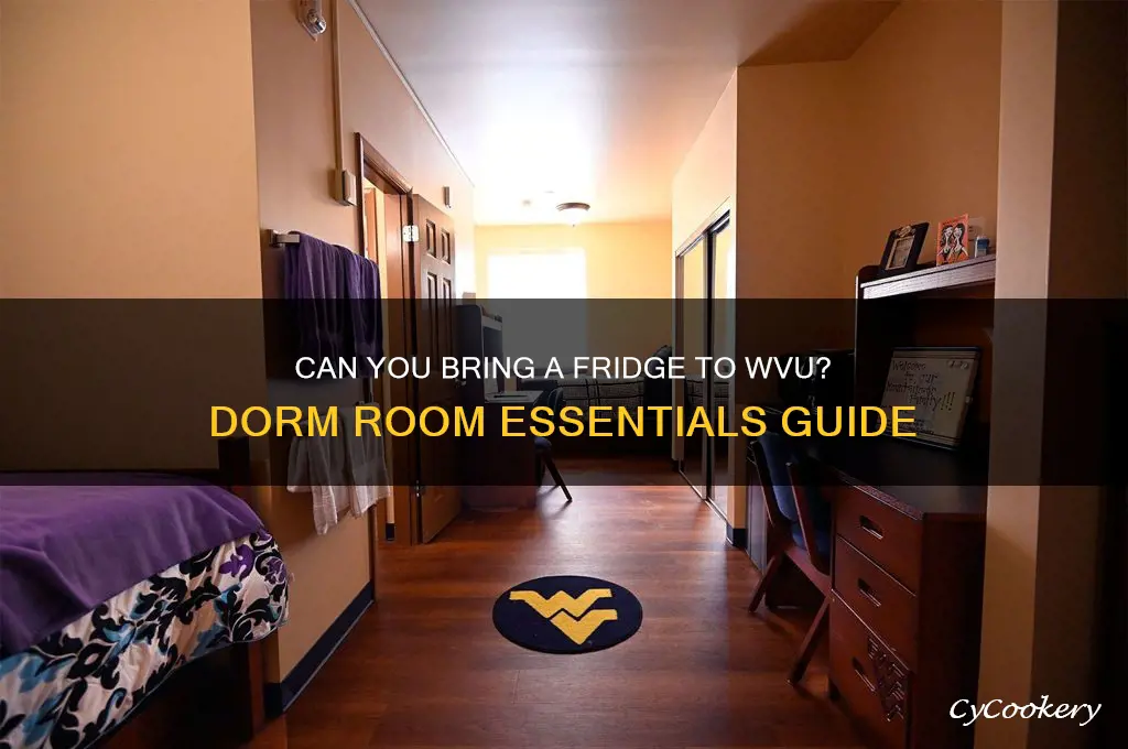 can you take a refrigerator to wvu